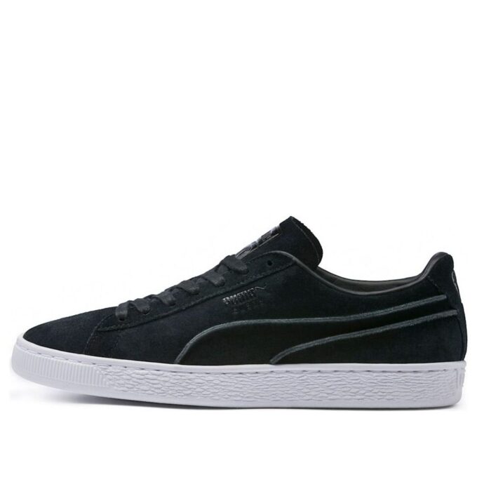Suede Classic “Exposed Seams – Black White”