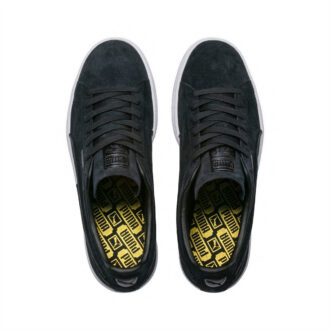 Suede Classic “Exposed Seams – Black White”