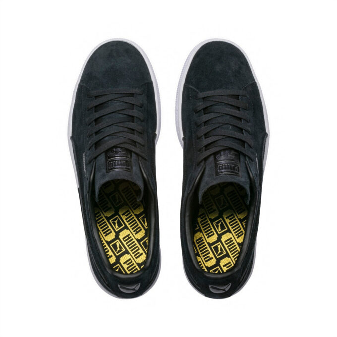 Suede Classic “Exposed Seams – Black White”