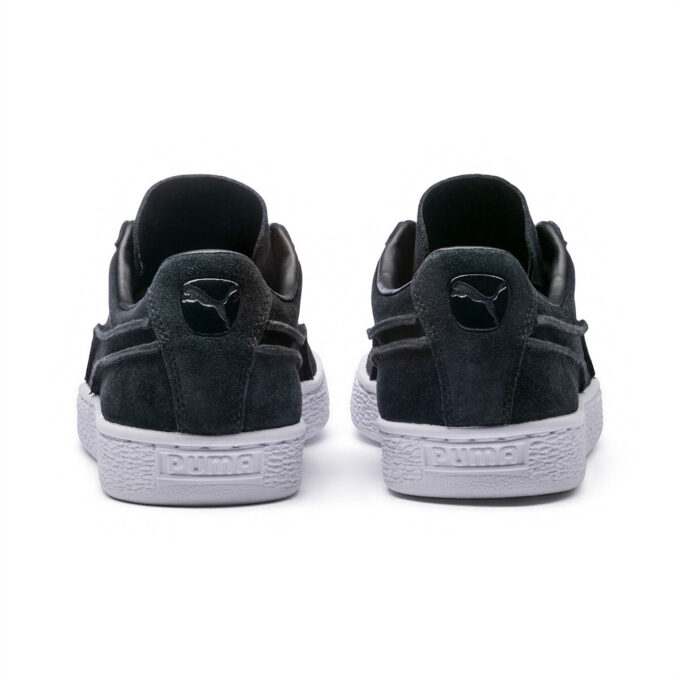 Suede Classic “Exposed Seams – Black White”