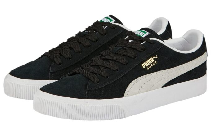 Suede Classic Sneakers “Black White”