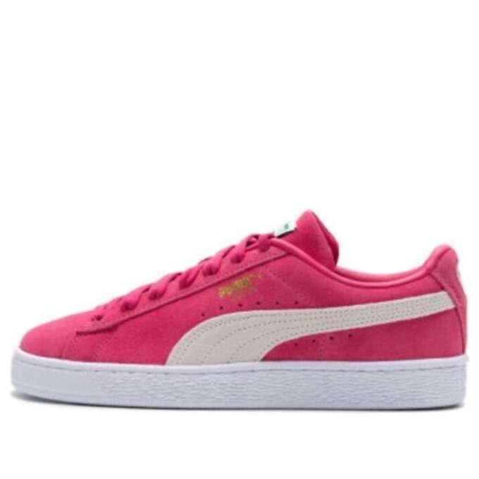 Suede Classic XXI Trainers “Pink White”