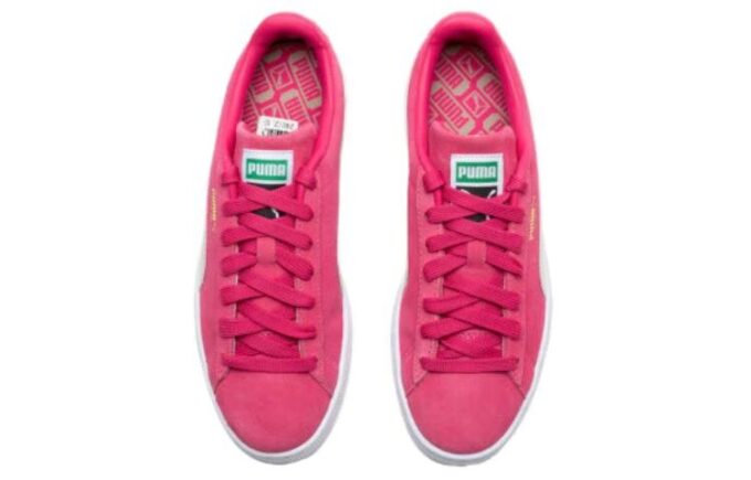 Suede Classic XXI Trainers “Pink White”
