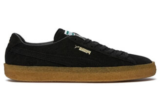 Suede Crepe “Black”