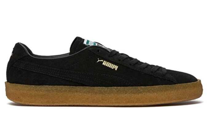 Suede Crepe “Black”