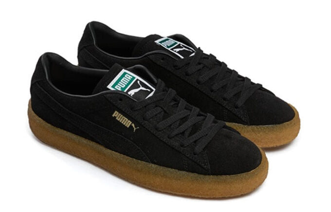 Suede Crepe “Black”