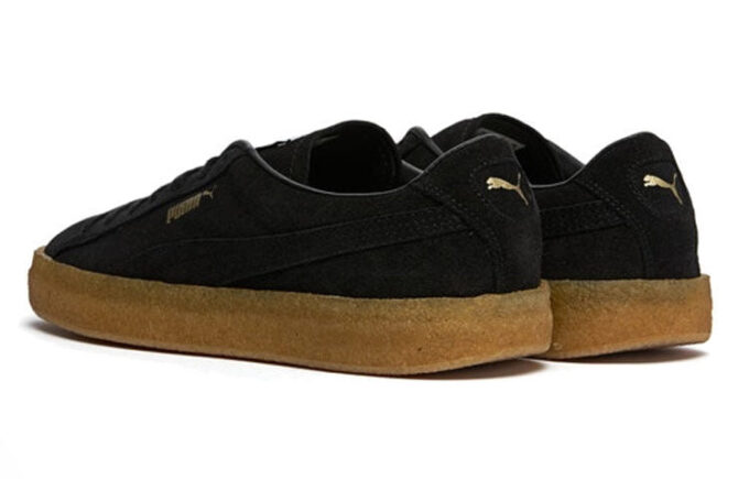 Suede Crepe “Black”