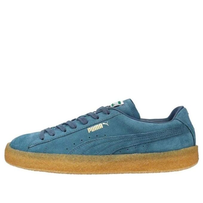 Suede Crepe “Intense Blue”