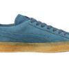Suede Crepe “Intense Blue”