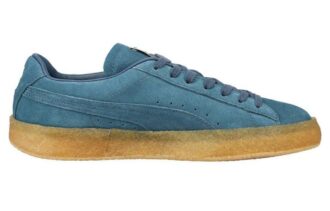 Suede Crepe “Intense Blue”