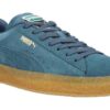 Suede Crepe “Intense Blue”