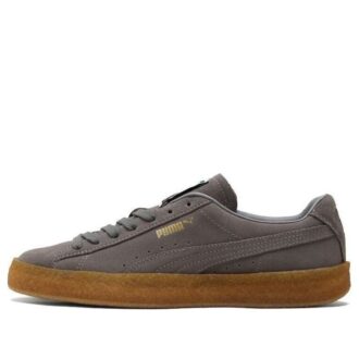 Suede Crepe Leisure Board Shoes Grey