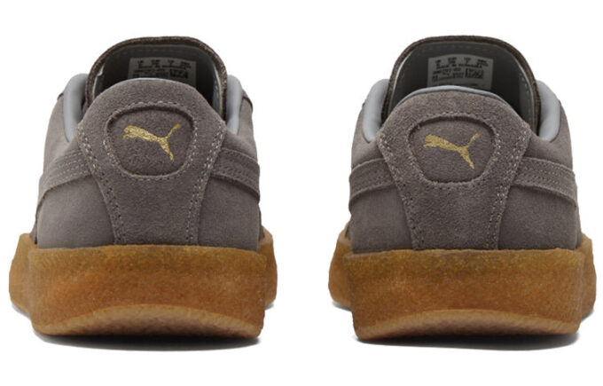 Suede Crepe Leisure Board Shoes Grey