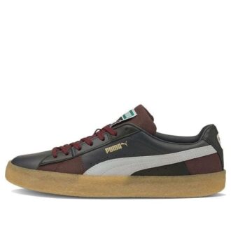 Suede “Crepe Patch – Fudge Grey Violet”