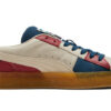 Suede “Crepe Patch – Peyote Blue Red”