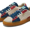 Suede “Crepe Patch – Peyote Blue Red”