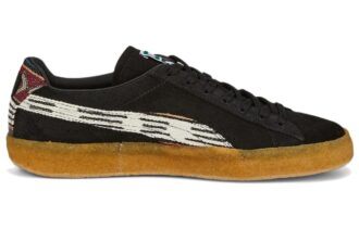 Suede “Crepe Southwest – Black”