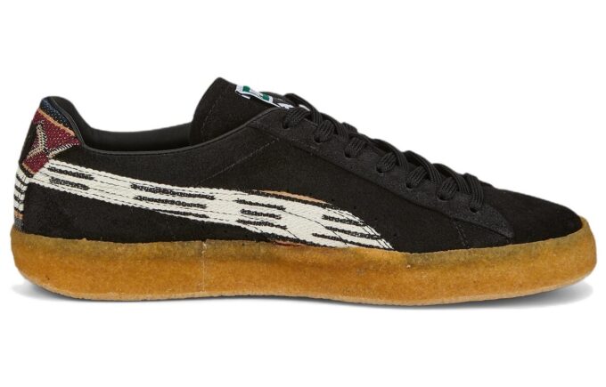 Suede “Crepe Southwest – Black”