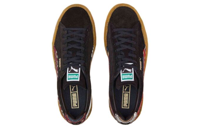 Suede “Crepe Southwest – Black”