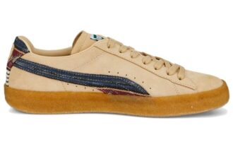 Suede “Crepe Southwest – Light Sand”
