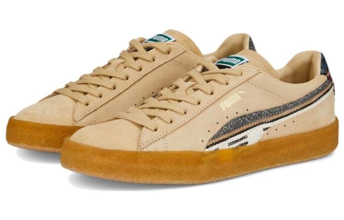 Suede “Crepe Southwest – Light Sand”