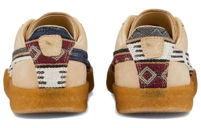 Suede “Crepe Southwest – Light Sand”