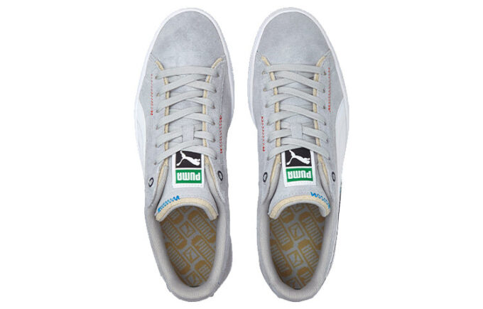 Suede “Displaced – Harbor Mist”