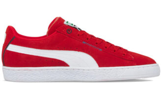 Suede Displaced “Red White”