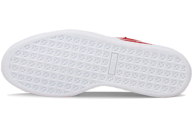 Suede Displaced “Red White”