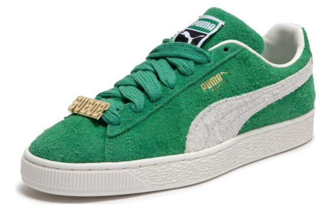 Suede “Fat Lace – Archive Green”