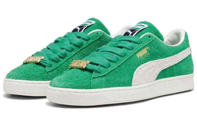 Suede “Fat Lace – Archive Green”