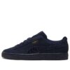 Suede Mono Deboss “Dark Blue Black”