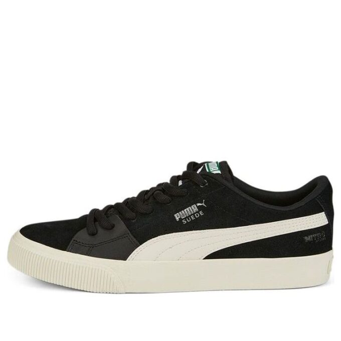 Suede Skate Nitro OG “Black Whisper White”