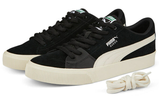 Suede Skate Nitro OG “Black Whisper White”