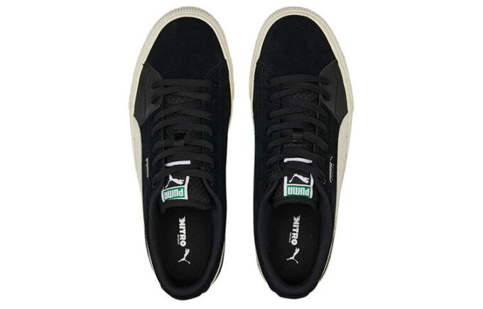 Suede Skate Nitro OG “Black Whisper White”