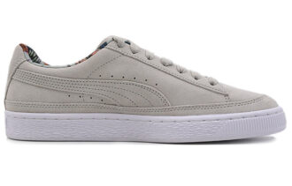 Suede Skate Palms “Light Grey”