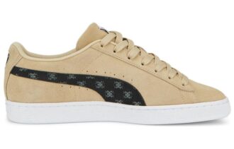 Suede T7 Sneakers “Tan Black”