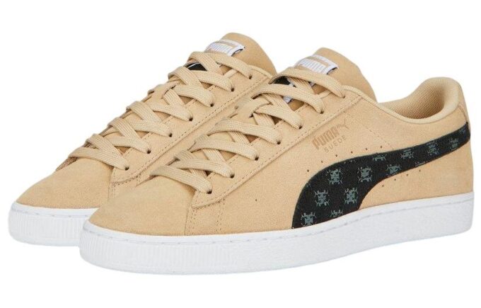 Suede T7 Sneakers “Tan Black”