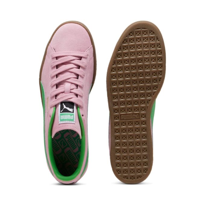 Suede Terrace “Pink Delight Green”