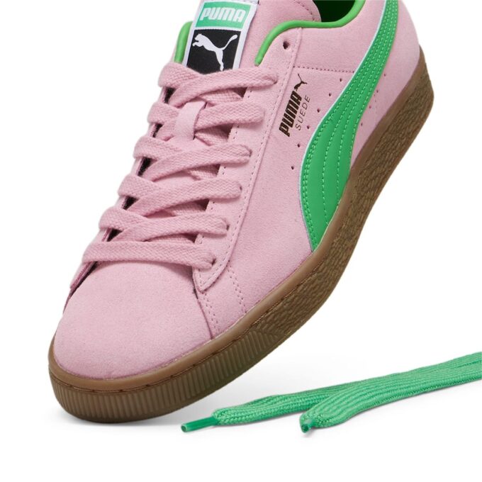 Suede Terrace “Pink Delight Green”