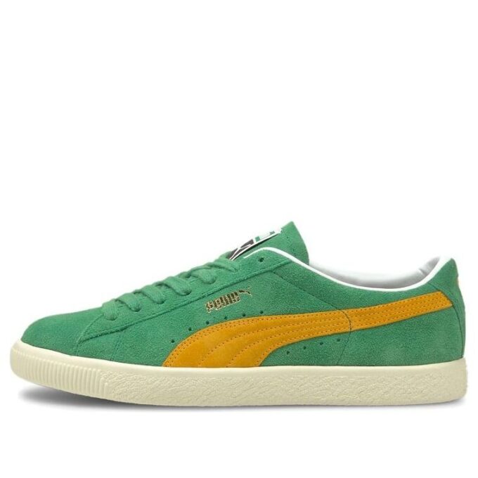 Suede Vintage “Amazon Green Saffron”