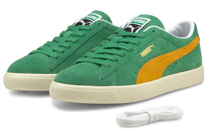 Suede Vintage “Amazon Green Saffron”