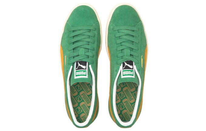 Suede Vintage “Amazon Green Saffron”