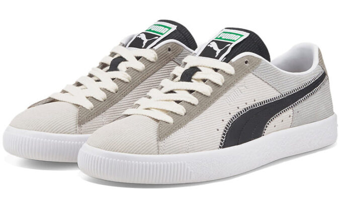 Suede Vintage “Blocked – Nimbus Cloud”