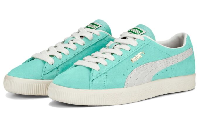 Suede Vintage “Mint Frosted Ivory”