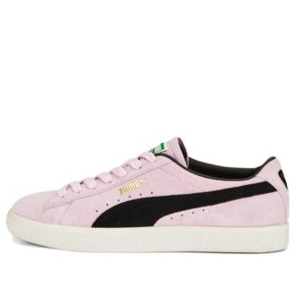 Suede Vintage “Pearl Pink Black”