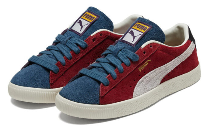 Suede Vintage “WTFormstrip – Intense Red Sweet Grape”