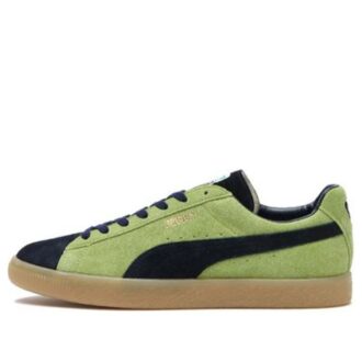 Suede Vtg Mij Jasmine Green Casual Skateboarding Shoes Black Brown