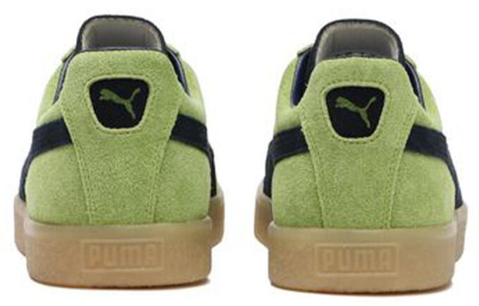 Suede Vtg Mij Jasmine Green Casual Skateboarding Shoes Black Brown