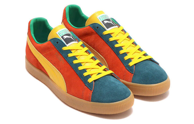 Suede Vtg Mij Low Tops Retro Skateboarding Shoes Unisex Orange